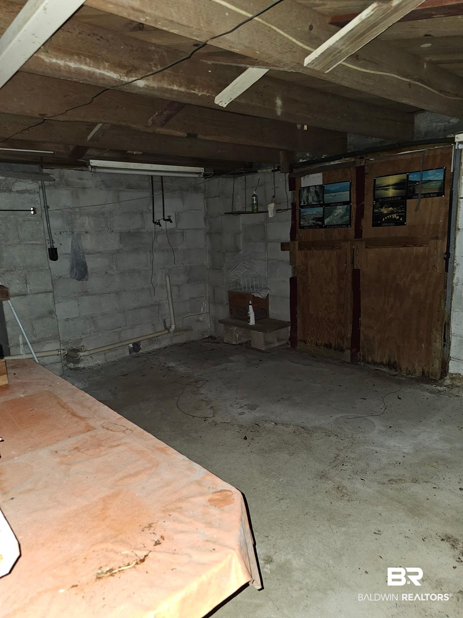 304 Sutherland Drive Mobile, AL 36611 - Photo 16 of 18 View of basement