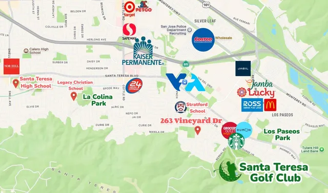 $1,488,000 | 263 Vineyard Drive, San Jose, CA 95119