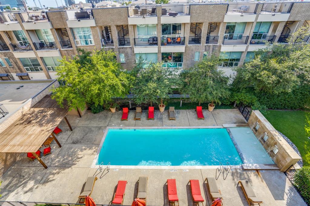 3030 Bryan Street, Unit 409 Dallas, TX 75204 - Photo 26 of 30 a picture of building with outdoor space