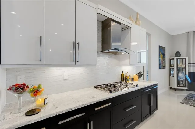 a bathroom with a tub and a shower
