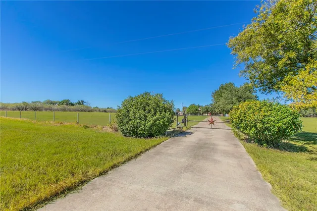 a view of a city and ocean view