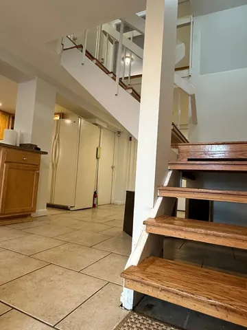 a view of outdoor space with seating area