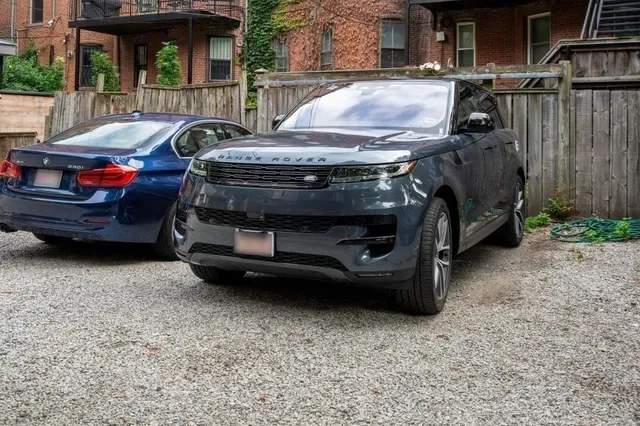 a sign that is sitting in a tree