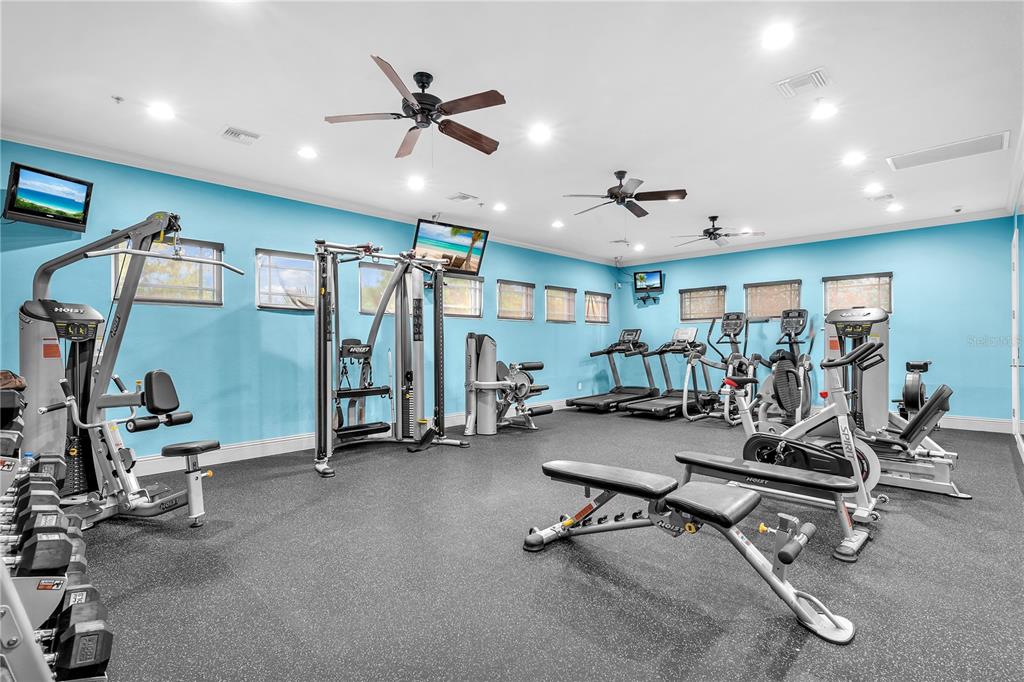 11236 77th Street East Parrish, FL 34219 - Photo 49 of 53 a view of a room with gym equipment