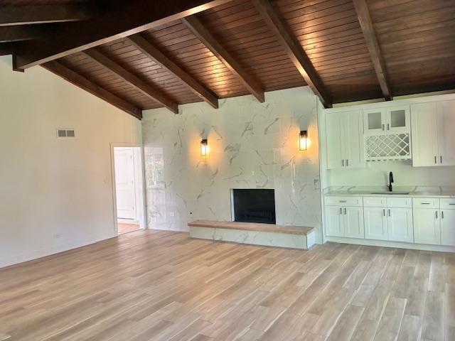 24360 South Timberline Trail Crete, IL 60417 - Photo 5 of 25 a view of an empty room with wooden floor and a window