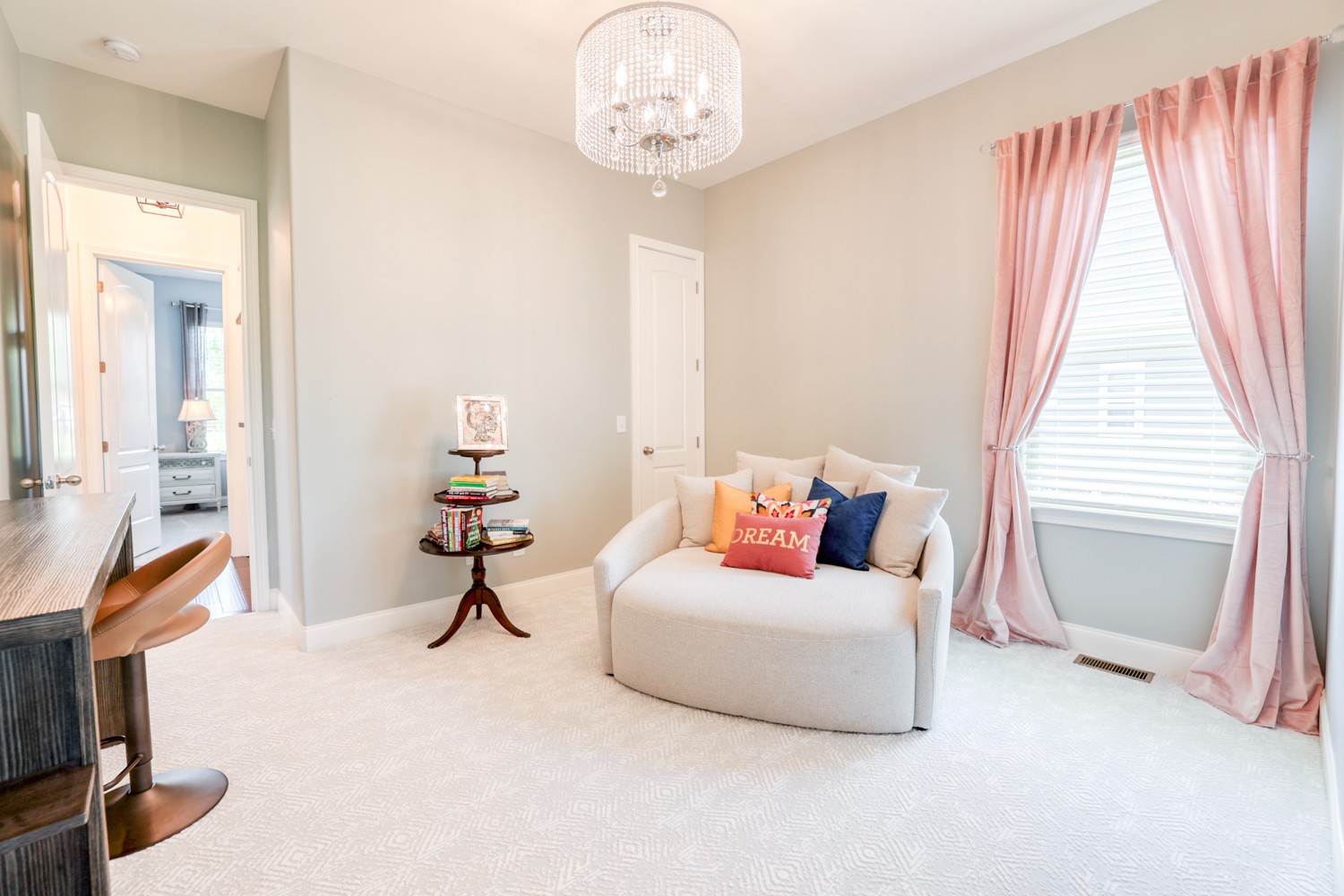 1146 Batbriar Road Murfreesboro, TN 37128 - Photo 26 of 56 a living room with furniture a window and a chandelier
