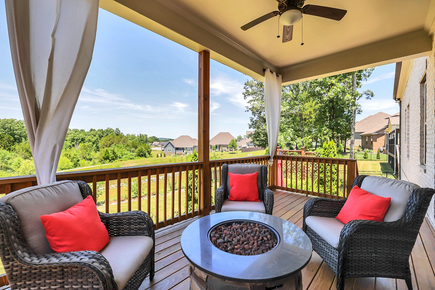 1146 Batbriar Road Murfreesboro, TN 37128 - Photo 50 of 56 a outdoor living space with furniture and a potted plant