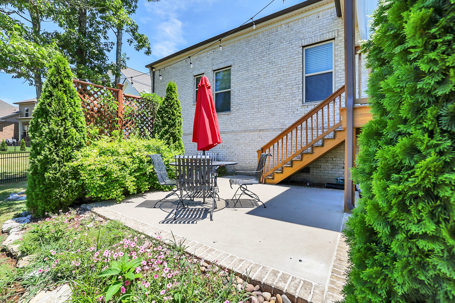 1146 Batbriar Road Murfreesboro, TN 37128 - Photo 52 of 56 a view of a house with backyard and sitting area