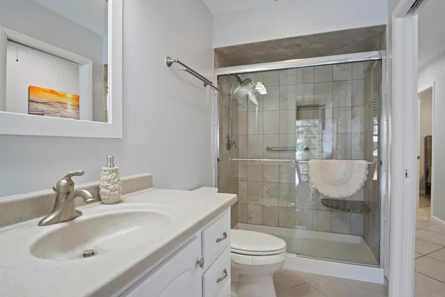 a living room with a couch and a table