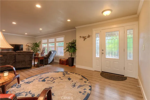 a bed room with furniture and a window