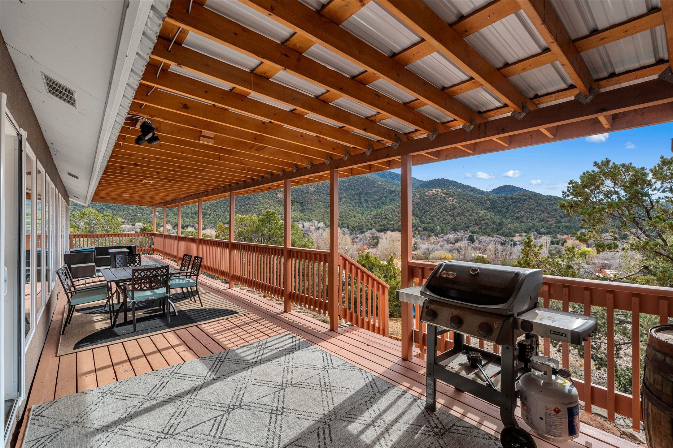 1661 Cerro Gordo Road, Unit E Santa Fe, NM 87501 - Photo 35 of 50 Fabulous deck!