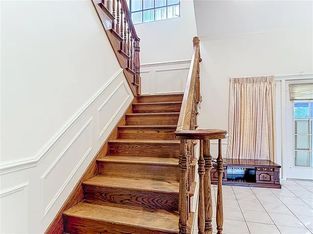 a view of a lake with a ocean view