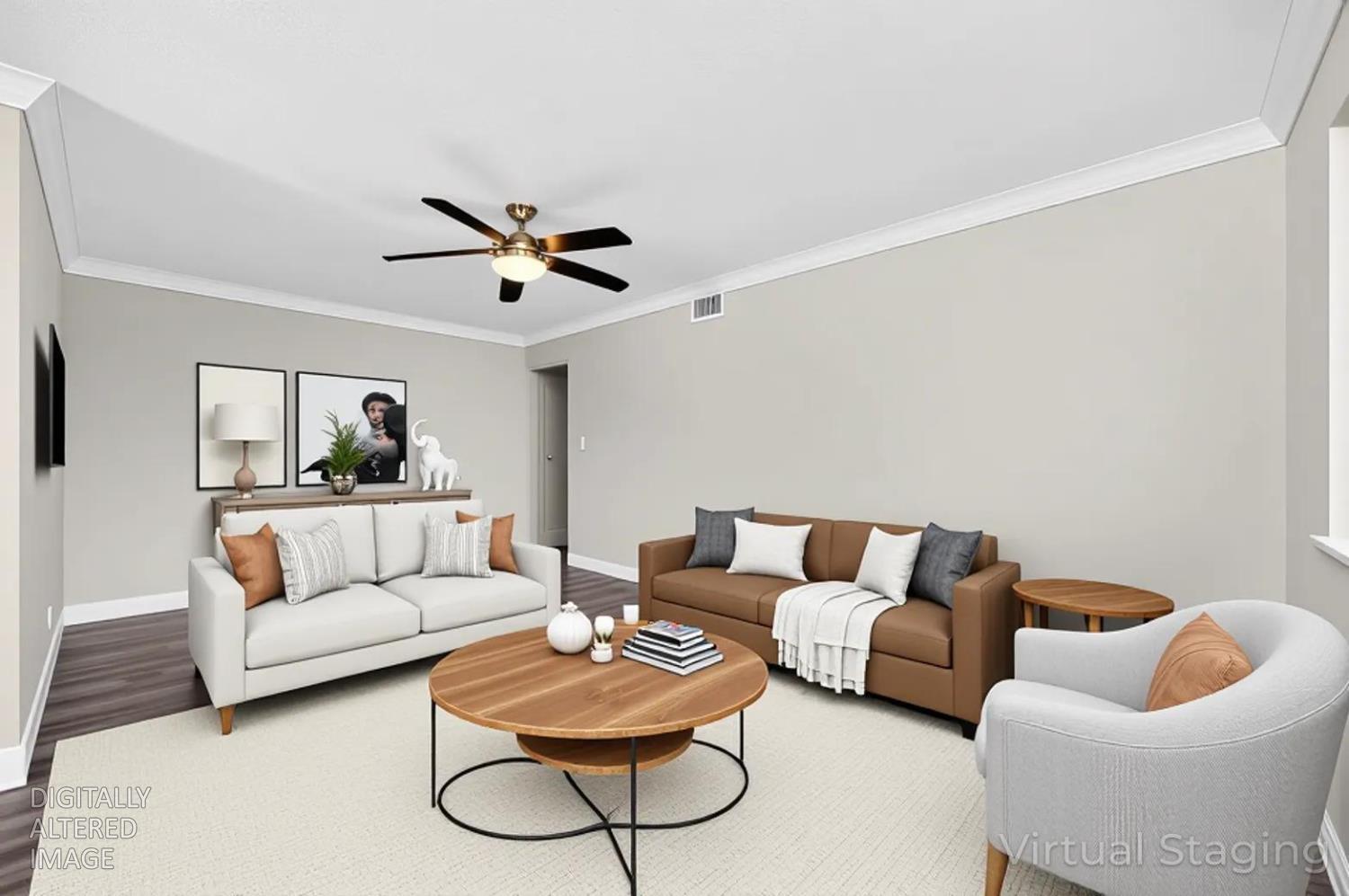 10803 Coloma Road, Unit 4 Rancho Cordova, CA 95670 - Photo 11 of 49 a living room with furniture and a rug