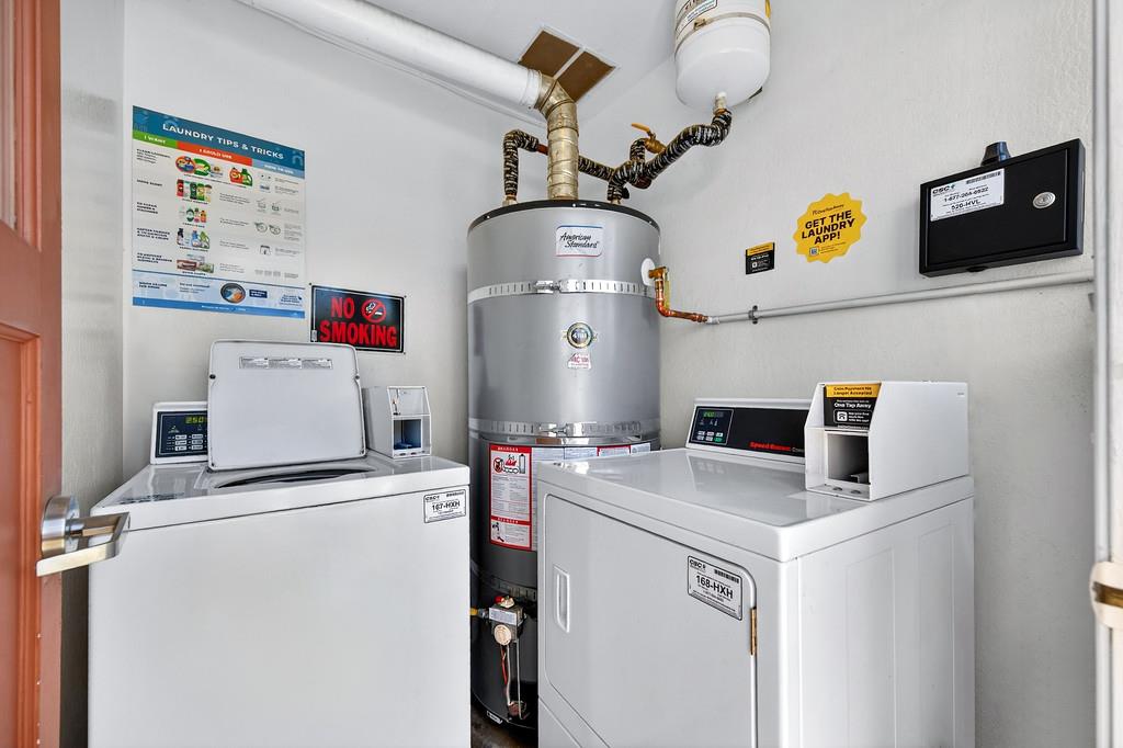 10803 Coloma Road, Unit 4 Rancho Cordova, CA 95670 - Photo 49 of 49 a utility room with dryer and washer