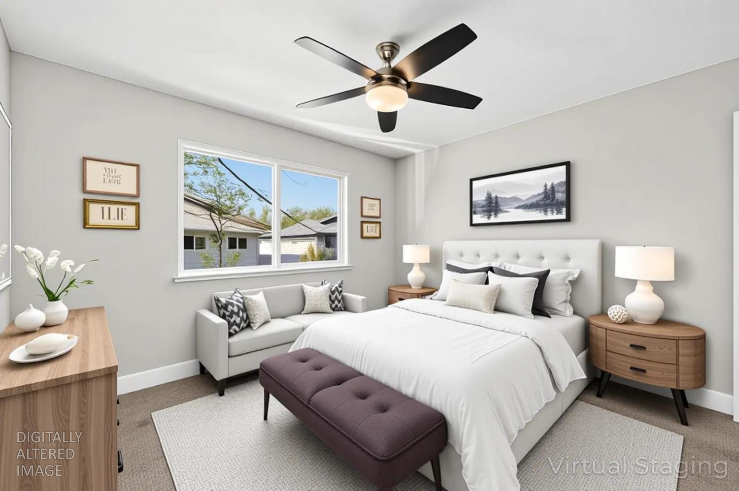 10803 Coloma Road, Unit 4 Rancho Cordova, CA 95670 - Photo 8 of 49 a bedroom with bed and window