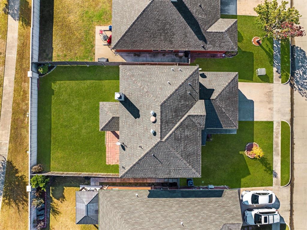 2400 Rushing Springs Drive Fort Worth, TX 76118 - Photo 35 of 40 an aerial view of a house with a garden