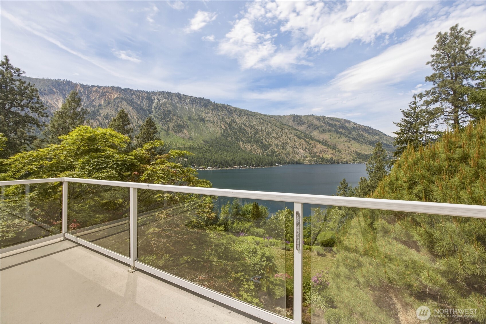141 Sunset Place Manson, WA 98831 - Photo 5 of 38 a view of a balcony