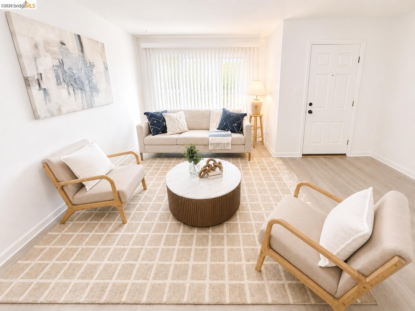 810 Pierce Street Albany, CA 94706 - Photo 2 of 25 Bright living area featuring light wood-finish flooring