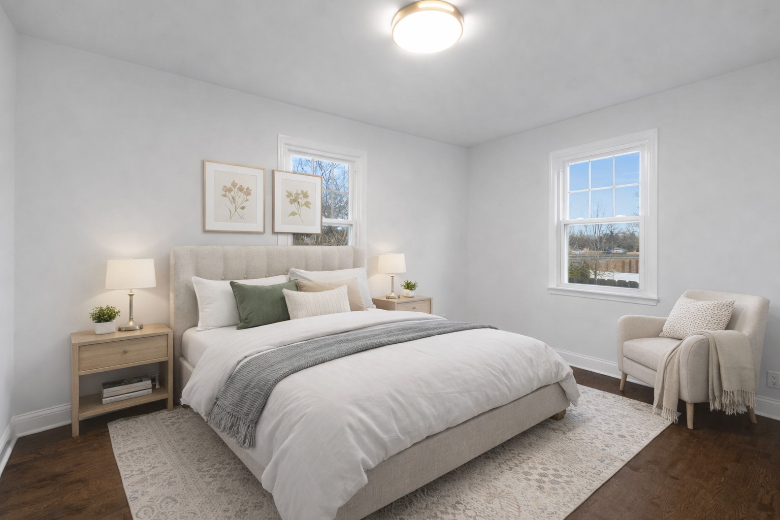 9048 Oneill Drive Burr Ridge, IL 60527 - Photo 14 of 32 a bedroom with a bed and a couch