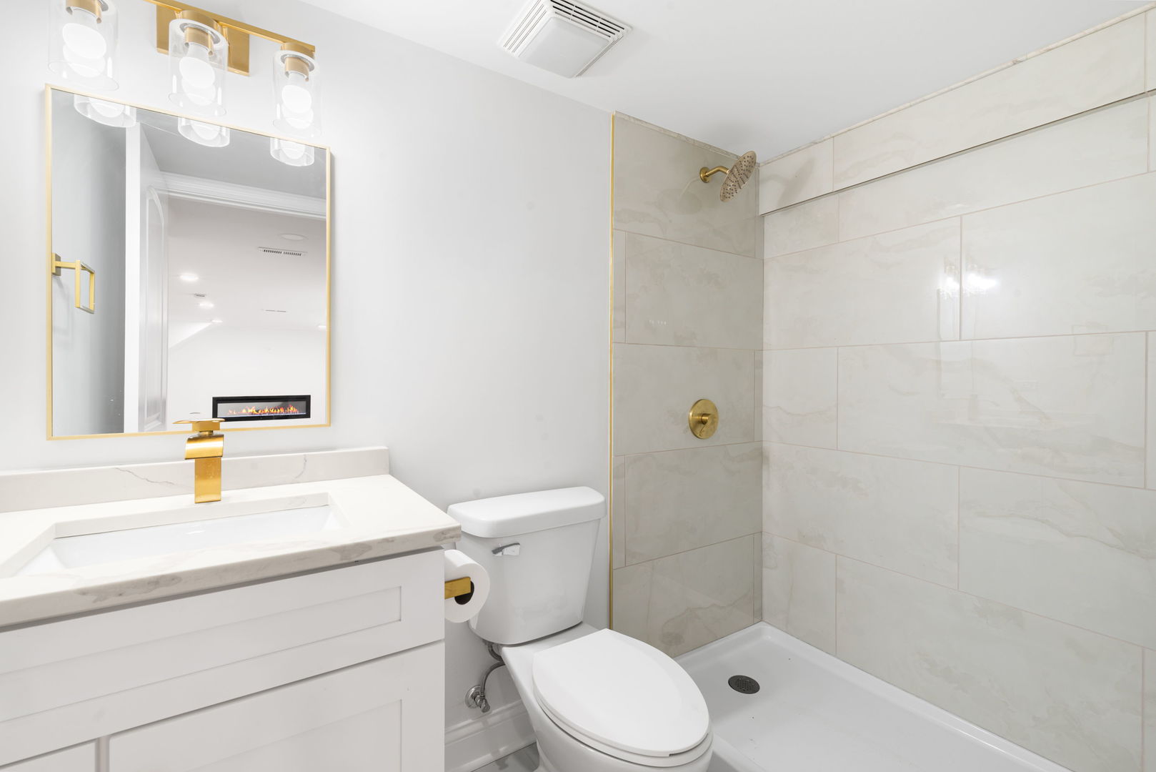 9048 Oneill Drive Burr Ridge, IL 60527 - Photo 21 of 32 a bathroom with a sink a toilet and shower