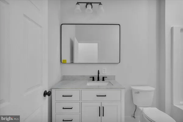 a close up of a bathtub