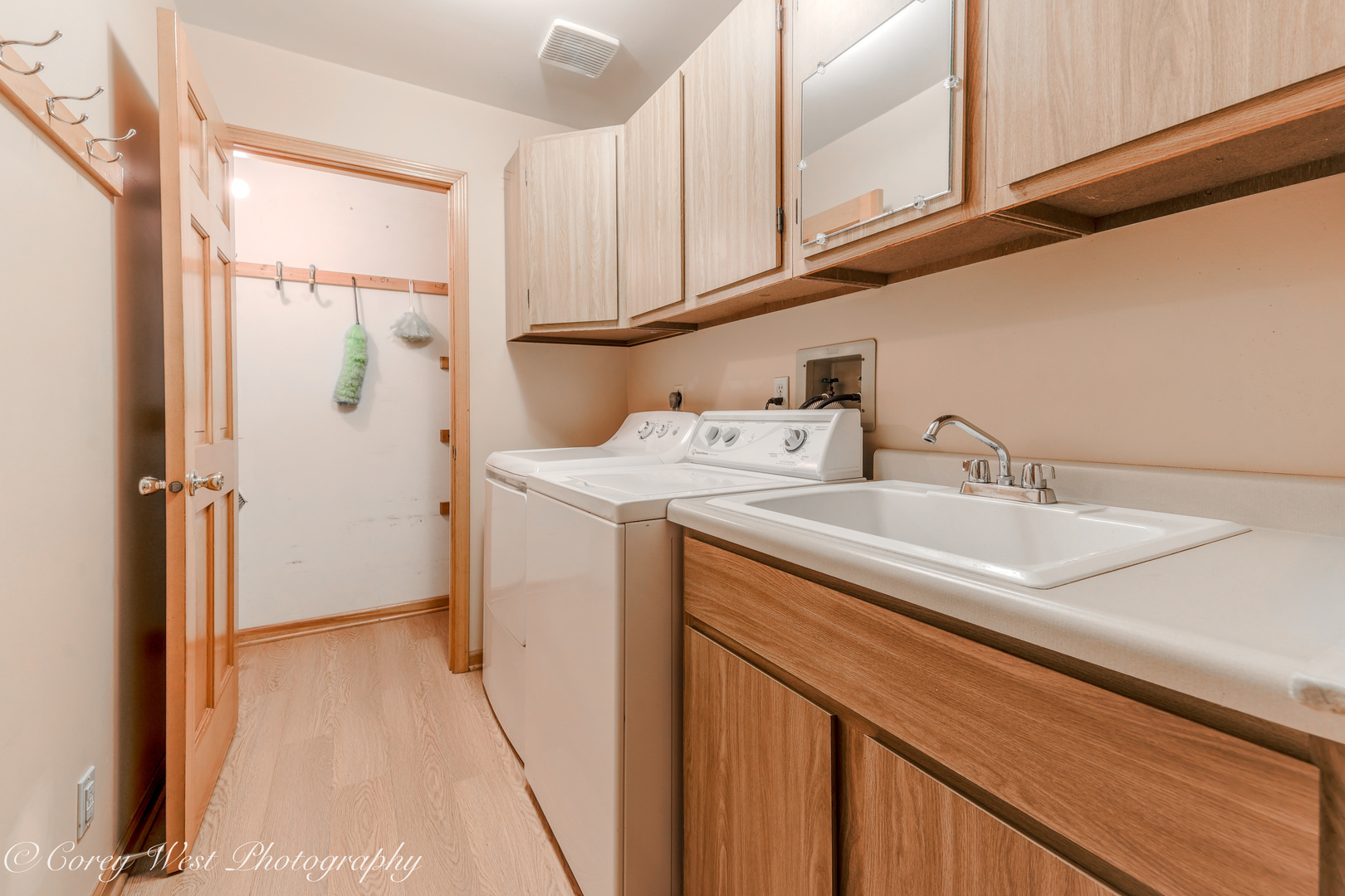 11N315 McGough Road Hampshire, IL 60140 - Photo 17 of 49 a utility room with sink dryer and washer