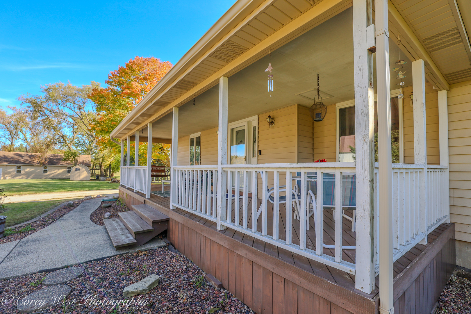 11N315 McGough Road Hampshire, IL 60140 - Photo 27 of 49 a view of a porch with a yard