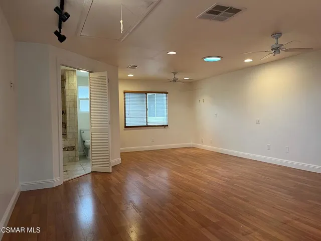 wooden floor in an empty room