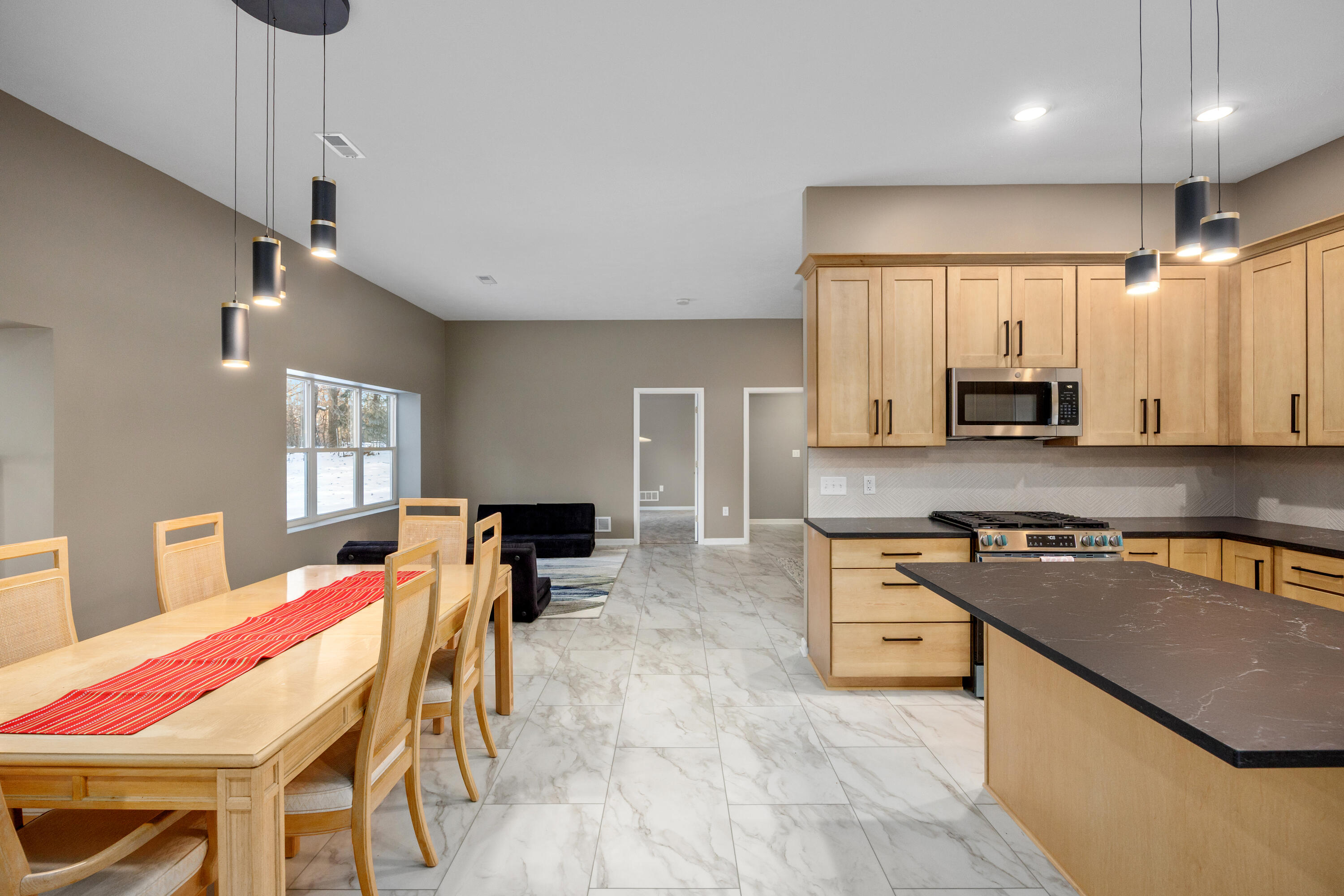 12587 Maston Lake Road Sand Lake, MI 49343 - Photo 9 of 36 Kitchen/Dining Room