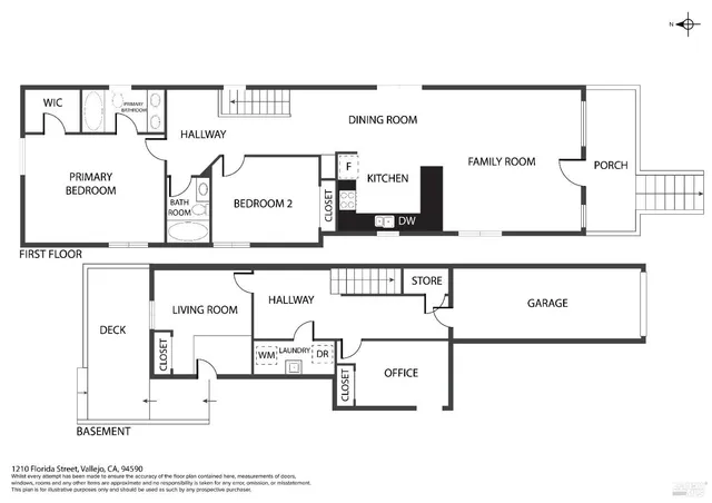 $544,000 | 1210 Florida Street, Vallejo, CA 94590