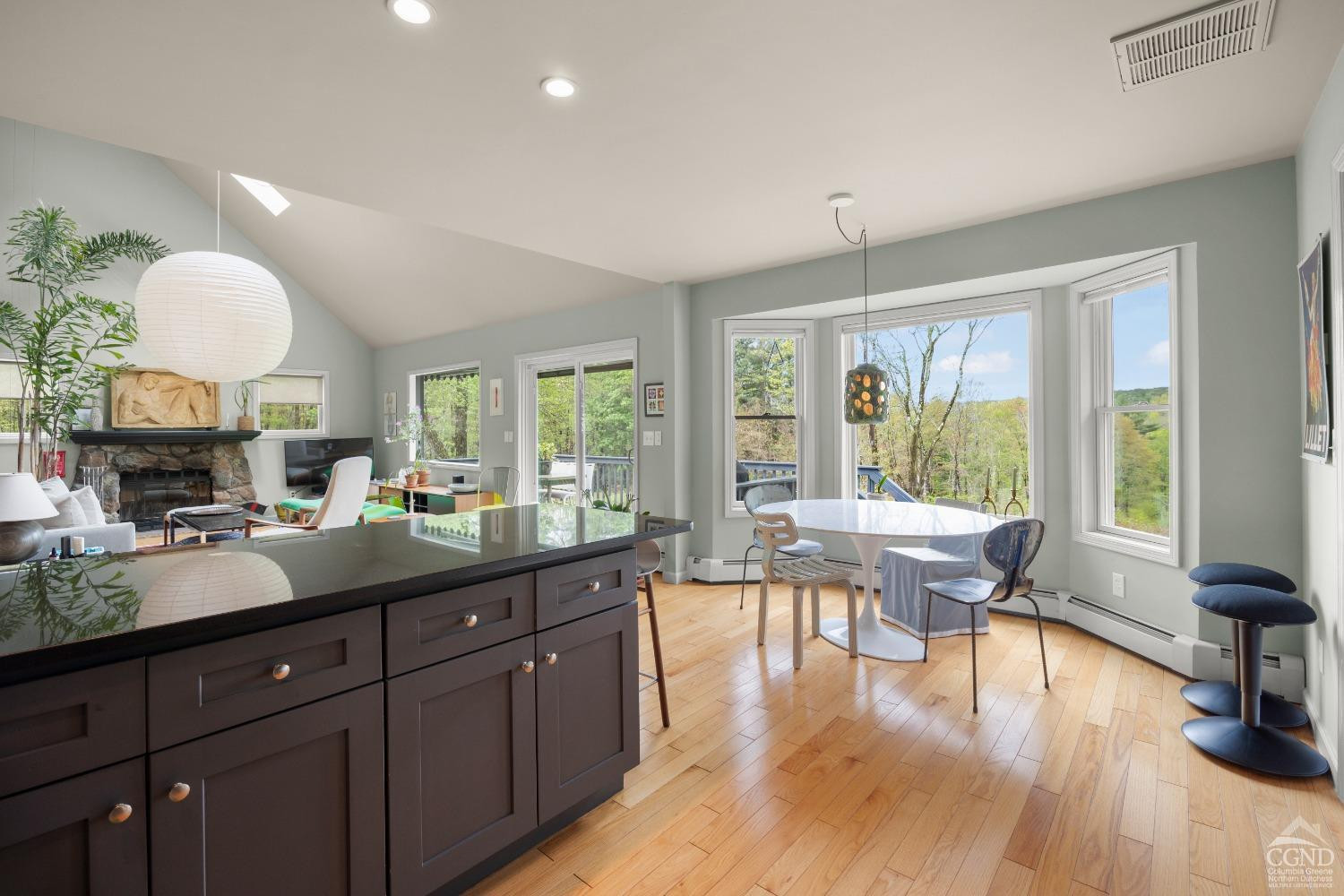 868 Martindale Road Craryville, NY 12521 - Photo 9 of 26 a large kitchen with lots of counter space dining table and a large window