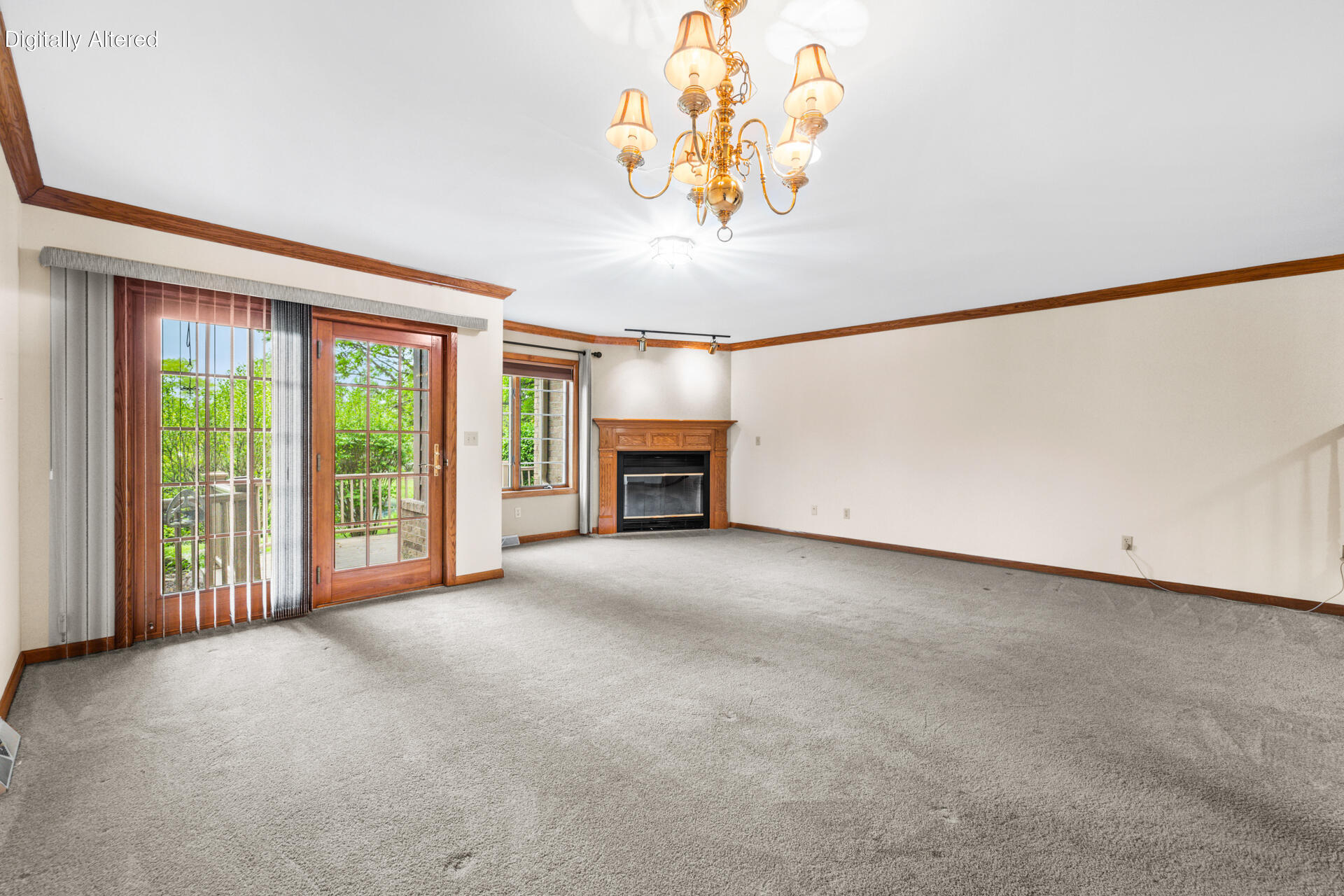 7519 Mallory Way Franklin, WI 53132 - Photo 15 of 35 Living Room/Dining Room