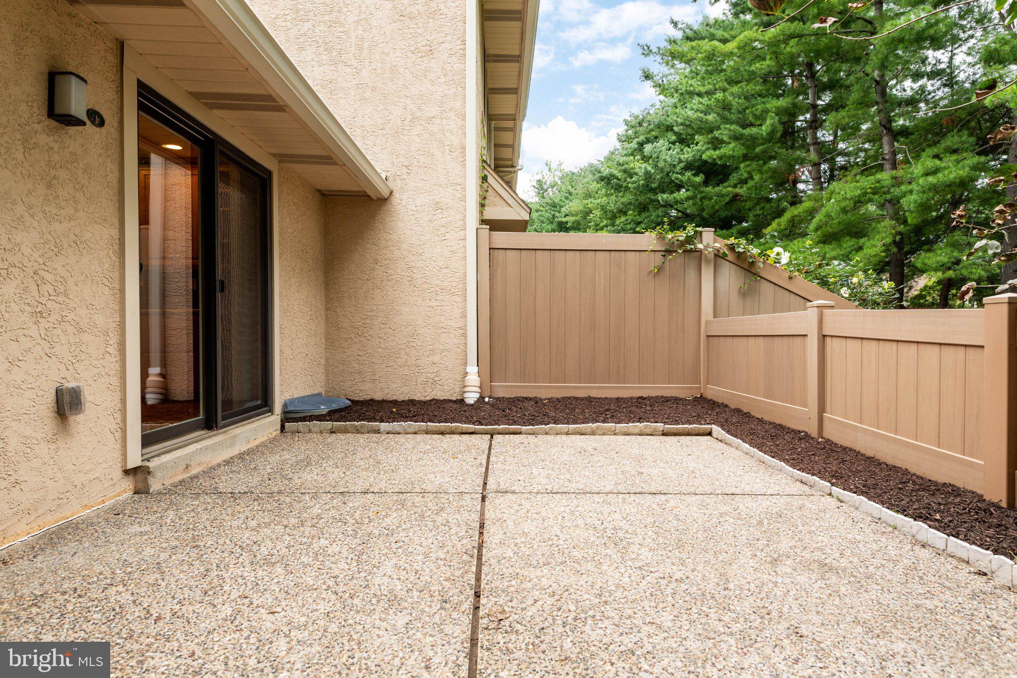 731 Wynnewood Road, Unit 18 Ardmore, PA 19003 - Photo 11 of 33 Private patio off the kitchen