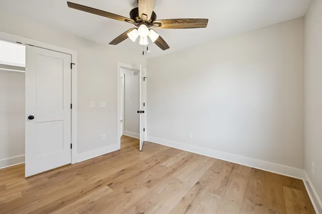wooden floor in an empty room