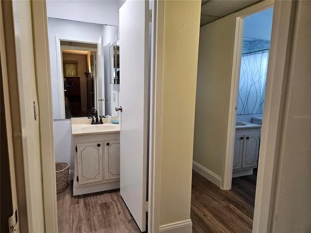 a bathroom with a toilet and sink