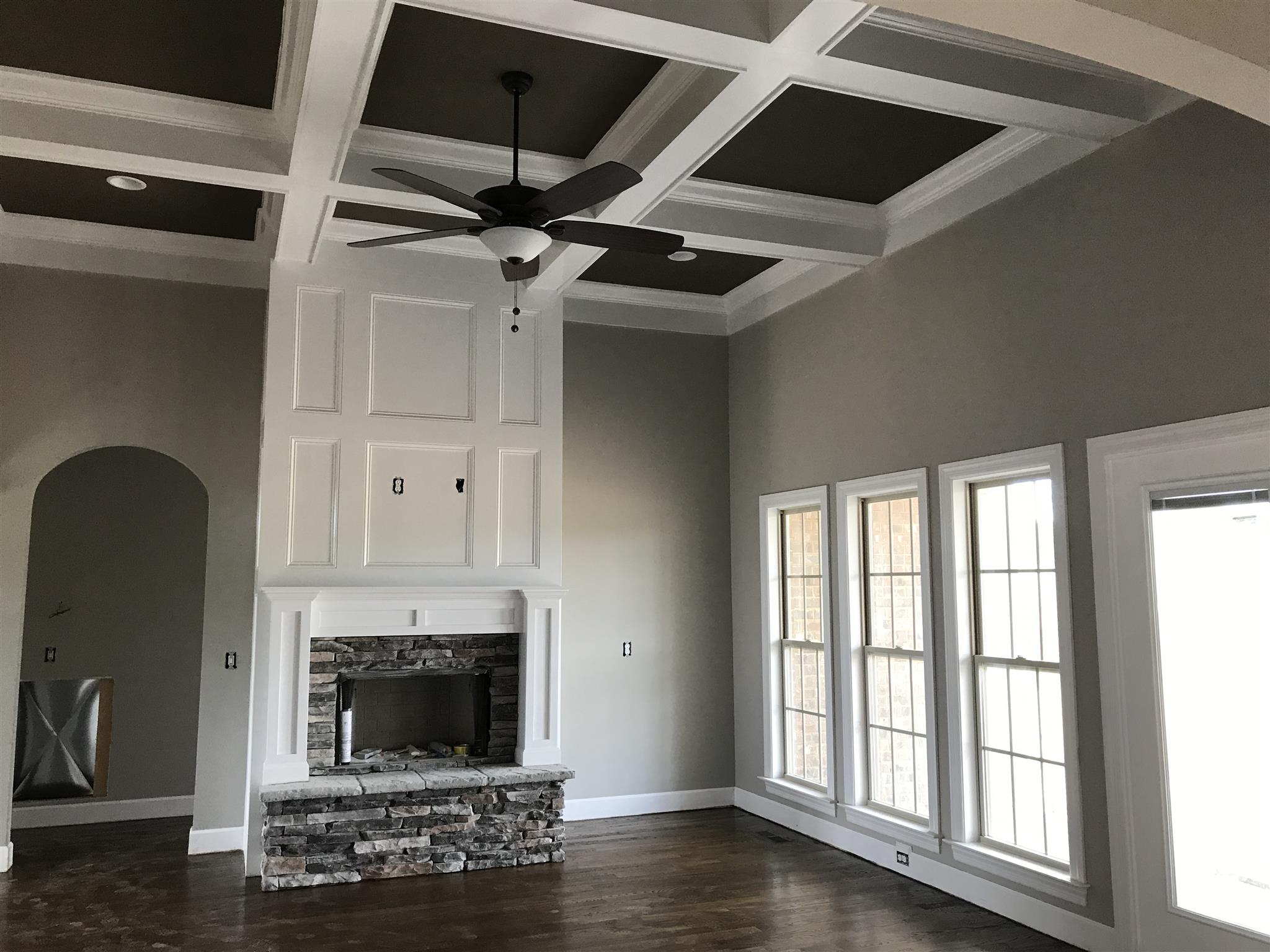 479 Halltown Road Portland, TN 37148 - Photo 4 of 25 a view of empty room with fireplace and wooden floor