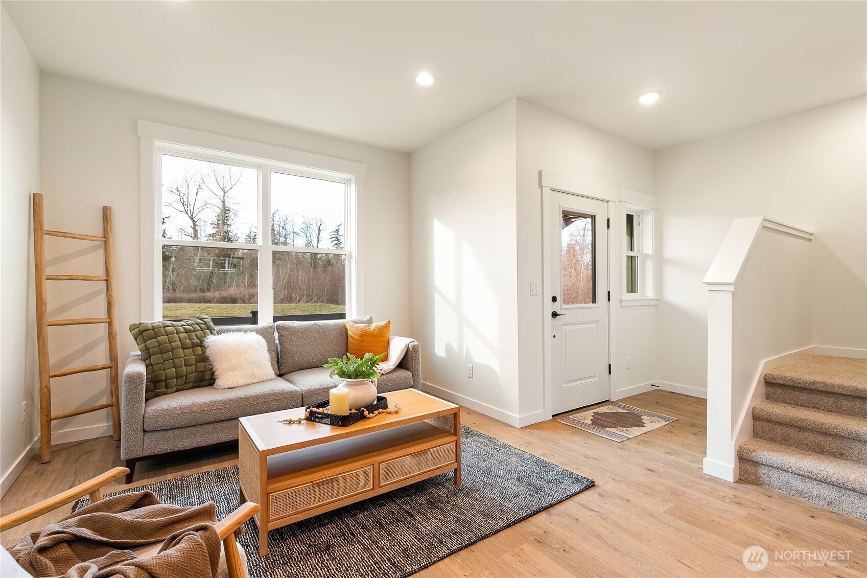 4237 Ambrosia Lane Bellingham, WA 98226 - Photo 4 of 32 a living room with furniture and a large window