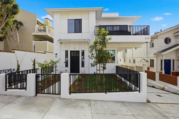 a view of a house with a outdoor space