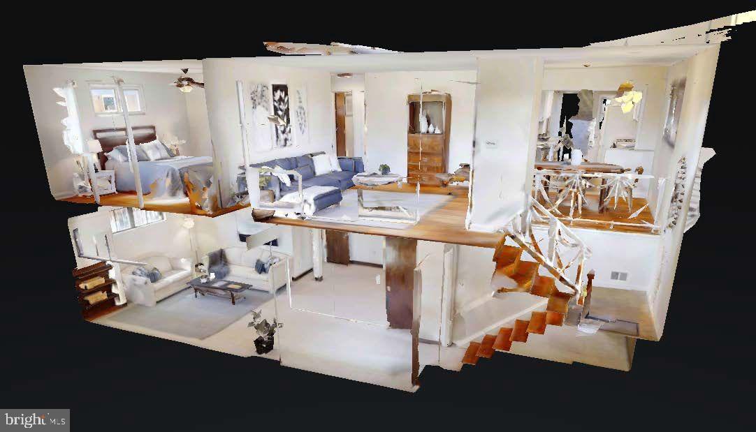 4618 Hilltop Terrace Southeast Washington, DC 20019 - Photo 28 of 36 a view of living room with furniture and flat screen tv