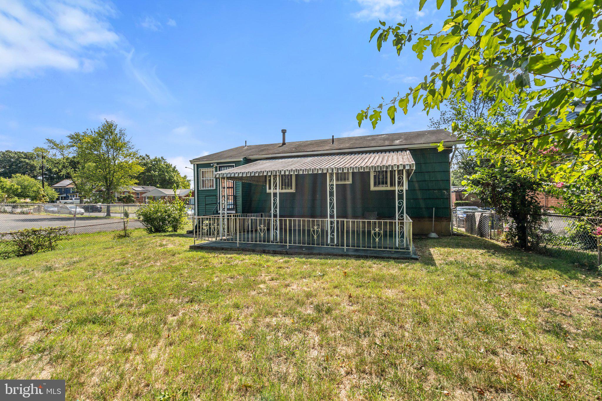4618 Hilltop Terrace Southeast Washington, DC 20019 - Photo 31 of 36 a view of a house with a yard