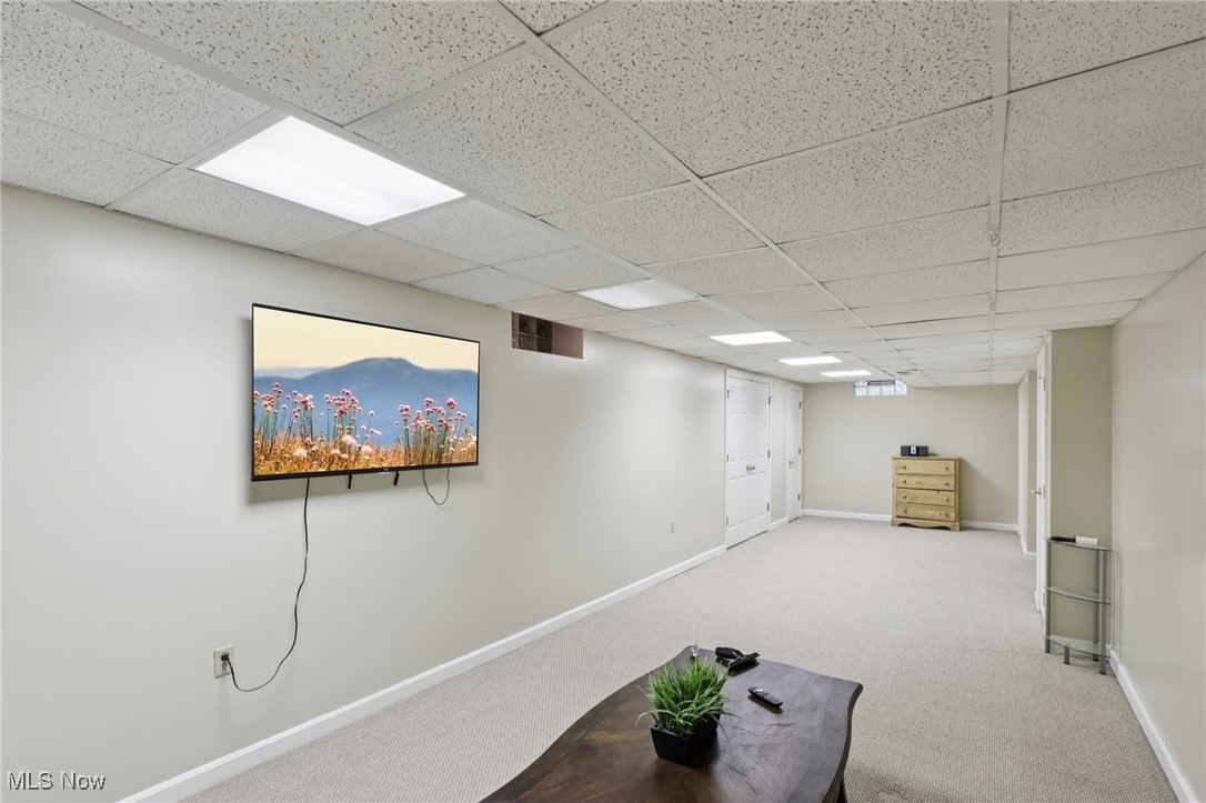 3005 Kent Road Stow, OH 44224 - Photo 28 of 35 Finished basement with carpet floors