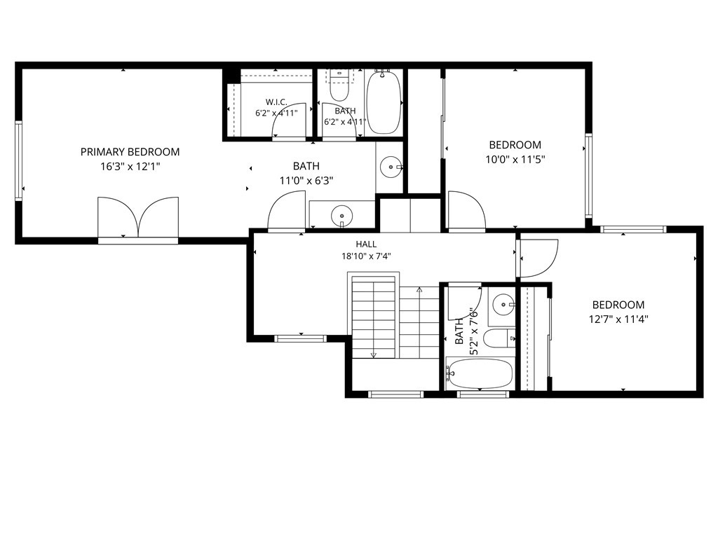 6815 Santa Lucia Road, Unit 5 Atascadero, CA 93422 - Photo 44 of 44 Floorplan of second floor. Layout and measurements are approximate.
