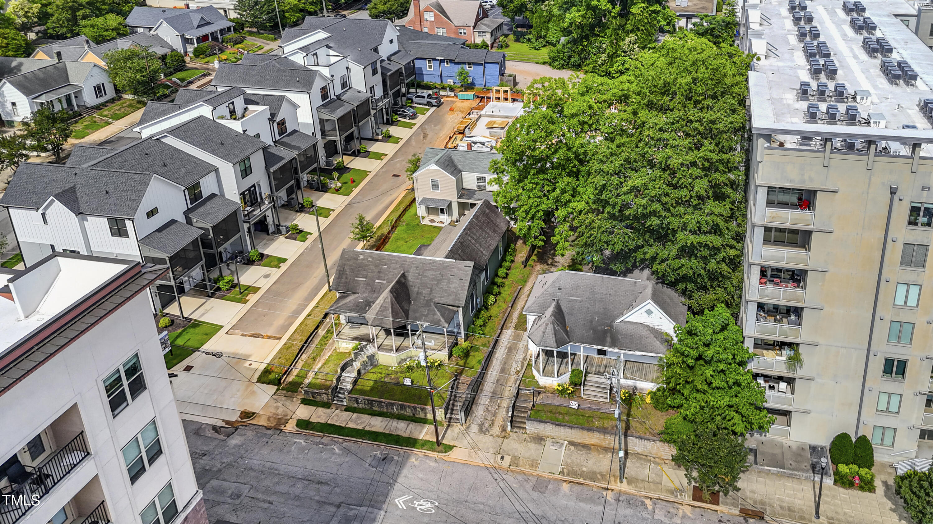 407 North Boylan Avenue Raleigh, NC 27603 - Photo 13 of 15 an aerial view of a house with outdoor space