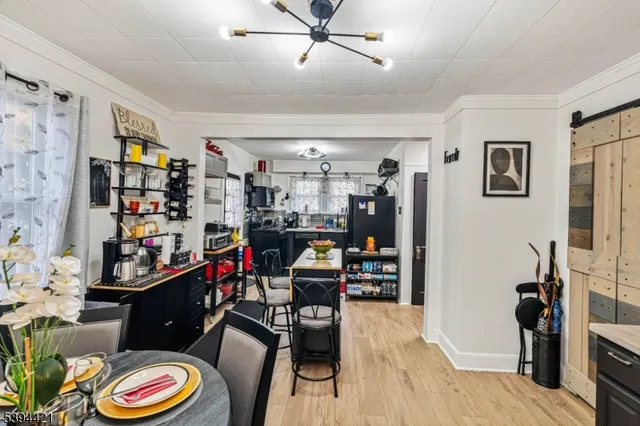 a view of a workspace with furniture and toys