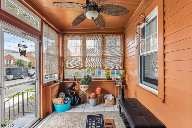 a very nice looking room with a large window