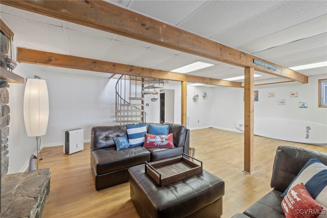 104 Manassas Point Locust Grove, VA 22508 - Photo 29 of 47 a living room with furniture and a glass door