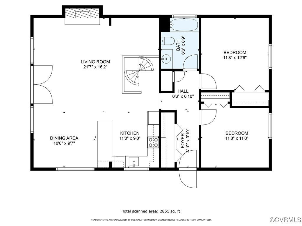 104 Manassas Point Locust Grove, VA 22508 - Photo 45 of 47 a picture of a wall with a white wall and a white wall
