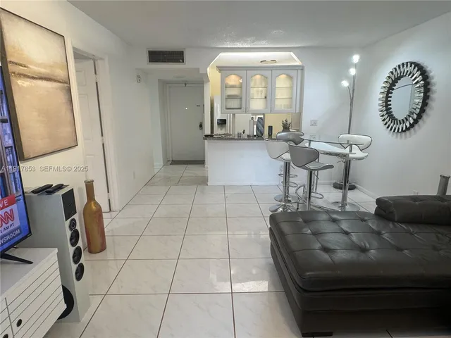 a view of balcony and chair