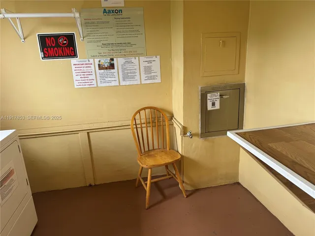 a view of walk in closet with window