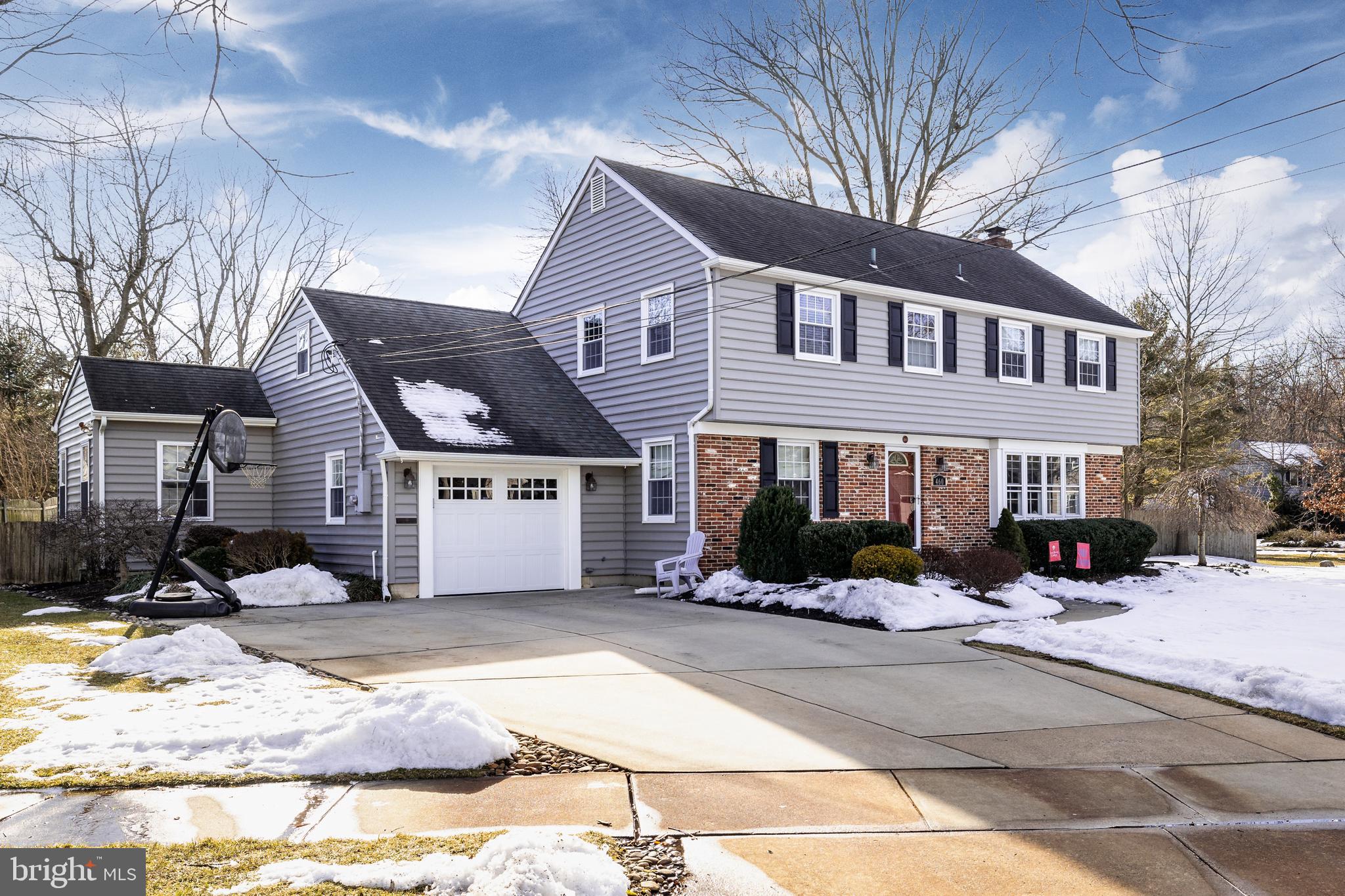 460 Covered Bridge Road Cherry Hill, NJ 08034 - Photo 3 of 40 a front view of a house with a yard
